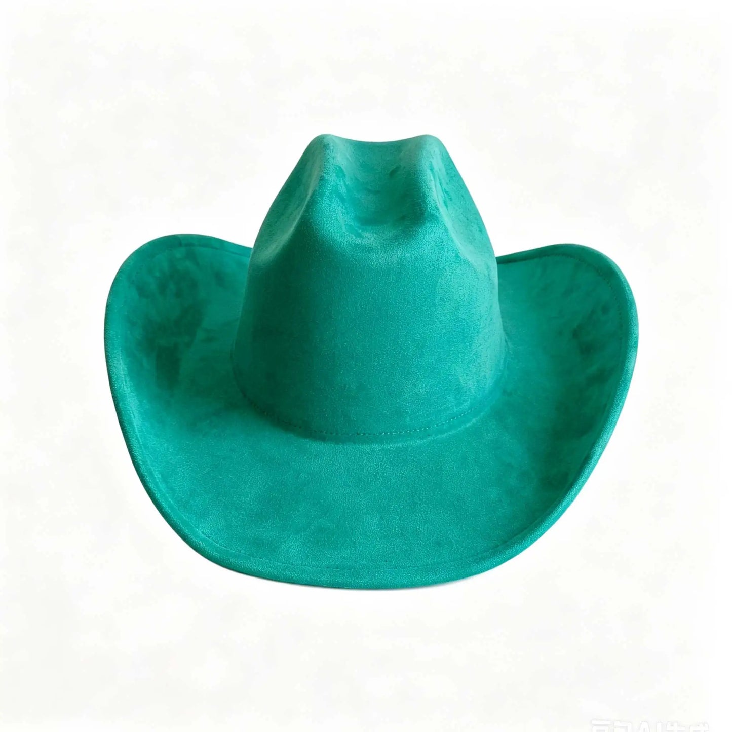 PU Wildleder-Cowboyhut – Breitkrempiger Westernhut für Damen & Herren