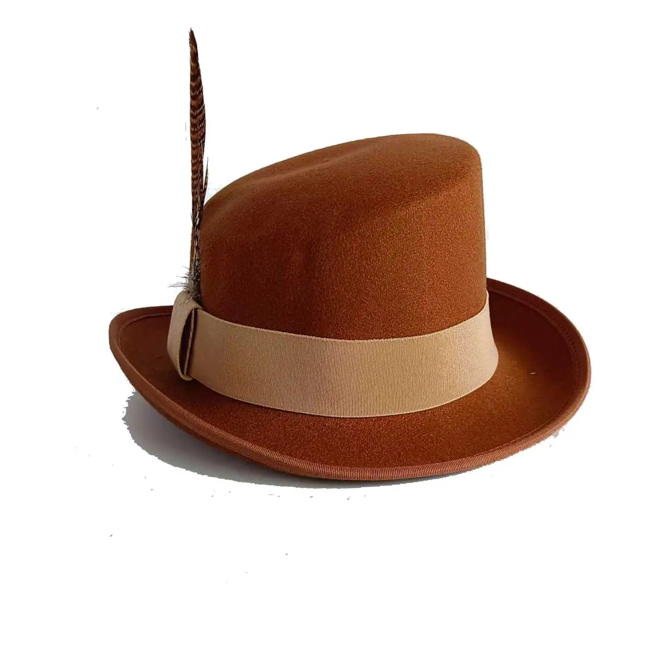 Hoher Fedora-Hut – Britischer Gentleman Melonenhut