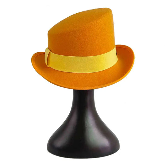 Hoher Fedora-Hut – Britischer Gentleman Melonenhut