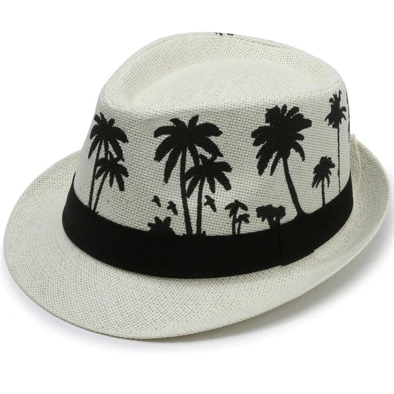 Britischer Stroh-Sonnenhut – Herren Sommer Strand- & Jazzhut