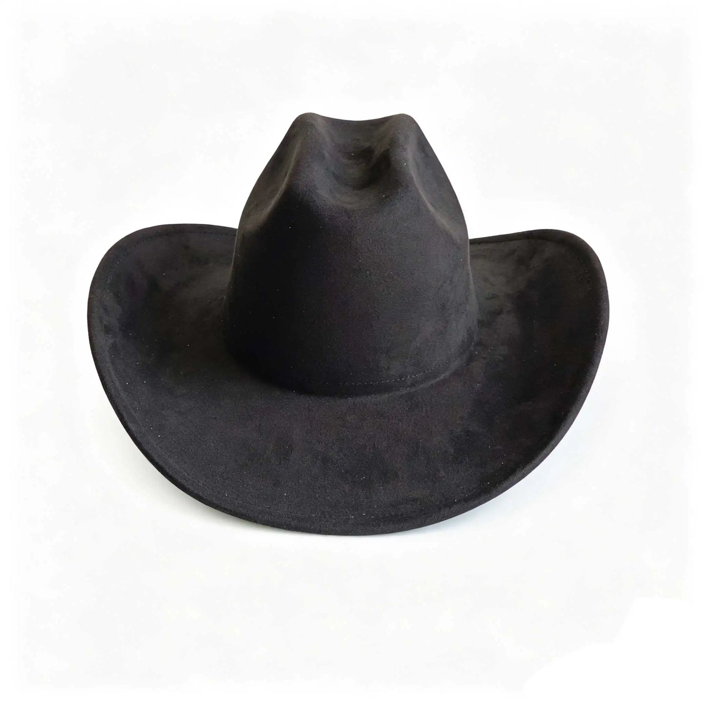PU Wildleder-Cowboyhut – Breitkrempiger Westernhut für Damen & Herren